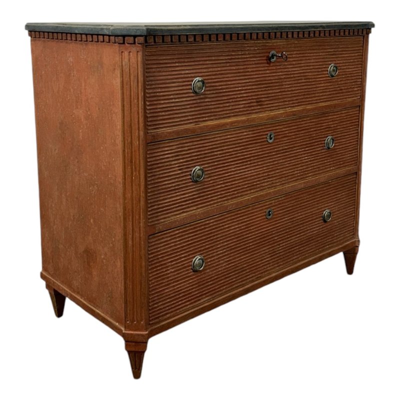 Gustavian style chest of drawers, Ref. 24103